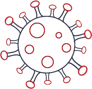 Coronavirus icon-colored